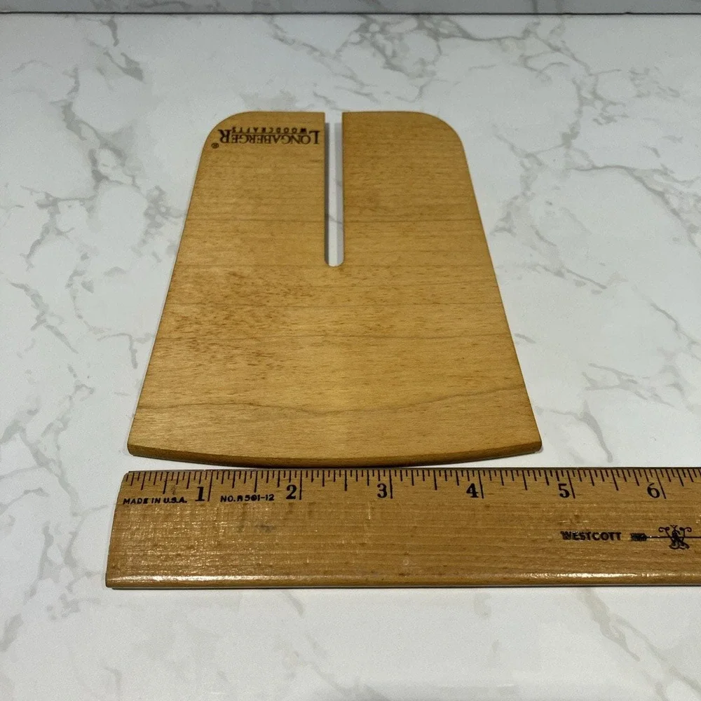 Vintage Longaberger Wooden Divider Accessory for Basket